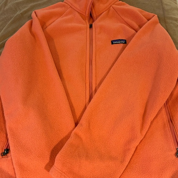 Patagonia Women’s Microdini Fleece Jacket in Cobo Coral — M - Picture 4 of 5